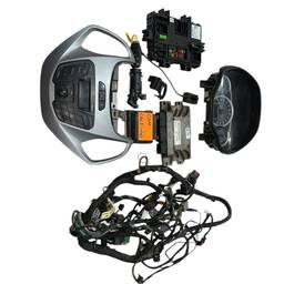 KIT MÓDULOS INJEÇÃO E CHICOTE INTERNO FORD KA 2017 1.0 3CC