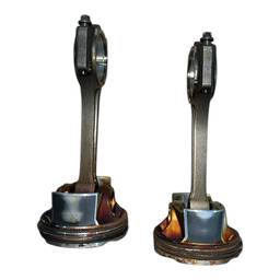 2 PISTÃO E 2 BIELA STD 1.5 12V 3CC FORD KA ECOSPORT DRAGON 