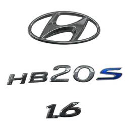 Emblemas Porta Mala Hyundai Hb20s 1.6 2015