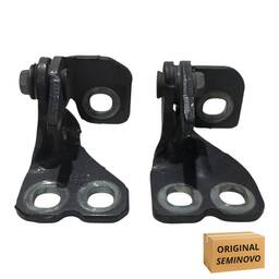 PAR DOBRADIÇA PORTA TRASEIRA DIREITA ORIGINAL FIAT MOBI