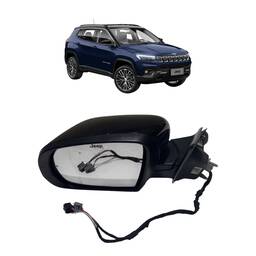 Retrovisor Elétrico Esquerdo Origin Jeep Compass 2017 a 2025