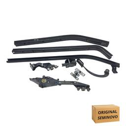 KIT CARRINHO PORTA TRAS DIREITA ORIGINA FIAT DOBLO 2011 2021