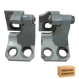 PAR DOBRADIÇA PORTA TRASEIRA ESQ JEEP COMPASS 2017 A 2025