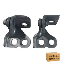 PAR DOBRADIÇA PORTA DIANTEIRA DIREITA ORIGINAL FIAT PULSE