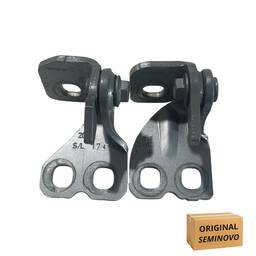 PAR DOBRADIÇA PORTA TRASEIRA ESQUERDA ORIGINAL FIAT PULSE