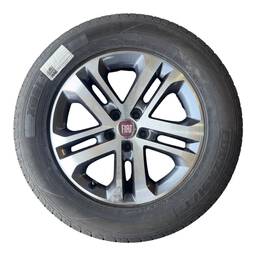 JOGO RODAS ARO 16 5 FUROS ORIGINAL FIAT