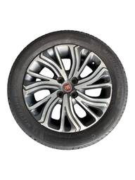 RODA ARO 16 4 FUROS COM PNEU ORIGINAL FIAT
