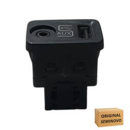 TOMADA USB AUXILIAR ORIGINAL FIAT PALIO WEEKEND 2008 A 2016
