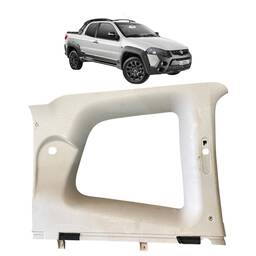 Moldura Coluna Vidro Tras Esq Original Fiat Strada Adventure