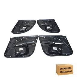 JOGO FORRO PORTA ORIGINAL JEEP COMPASS LONGITUDE 2017 A 2025