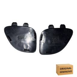 PAR MOLDURAS FORRO TAMPA TRASEIRA JEEP COMPASS 2017 A 2025