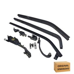 KIT CARRINHO PORTA TRAS DIREITA ORIGINA FIAT DOBLO 2011 2021