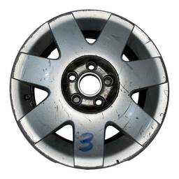 RODA ARO LIGA LEVE 14 5X100 POLO/FOX 6Q0601025K UNIDADE 