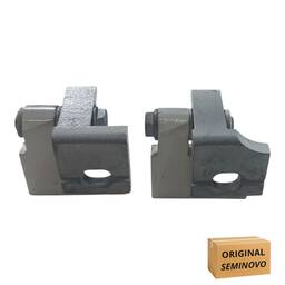 PAR DOBRADIÇA PORTA TRASEIRA ESQ JEEP COMPASS 2017 A 2025