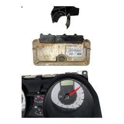 KIT MÓDULO DE INJEÇÃO FORD FIESTA 1.6 FLEX 7S6512A650FC 2008