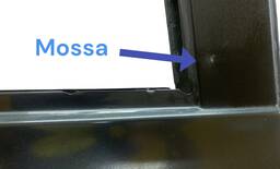 PORTA TRASEIRA DIREITA UNO 2011 A 2021 S/ FURO MOLDUR