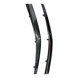 PAR MOLDURA CROMADA FAROL TIGGO 8 2022 EM DIANTE ORIGINAL 