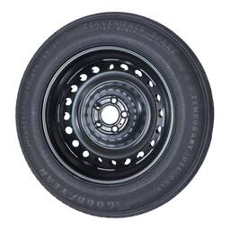 RODA ESTEPE FINO PNEU GOOD YEAR 165/60 ARO 17 ORIGINAL FIAT