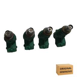 4 BICO INJETOR MOBI UNO 1.0 8V EVO FLEX 0280157171