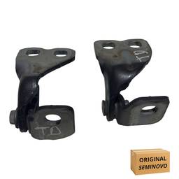 PAR DOBRADIÇA PORTA TRASEIRA DIREITA ORIGINAL FIAT MOBI