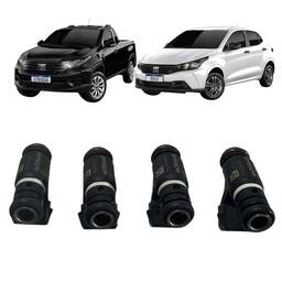 4 BICO INJETOR IPE052 FIAT STRADA MOBI 1.0 1.3 46355645