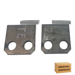 PAR DOBRADIÇA PORTA TRASEIRA ESQ JEEP COMPASS 2017 A 2025