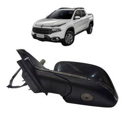 Retrovisor Esquerdo Elétrico Original Fiat Toro 2016 a 2025