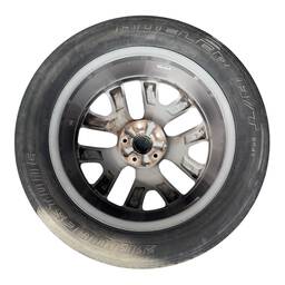 JOGO RODAS ARO 18 5 FUROS COM PNEUS 225/55 ORIGINAL JEEP