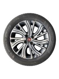 RODA ARO 16 4 FUROS COM PNEU ORIGINAL FIAT