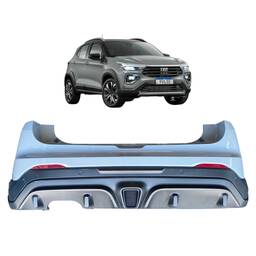 Parachoque Traseiro Original Fiat Pulse 2022 a 2025