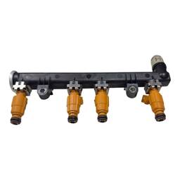 FLAUTA INJETORA COM BICOS ORIGINAL FIAT IDEA PALIO 1.4 FIRE