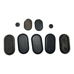 BORRACHAS CARROCERIA TRASEIRA FIAT FIORINO 2014 A 2022