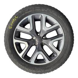 JOGO RODAS ARO 18 5 FUROS COM PNEUS 225/55 ORIGINAL JEEP