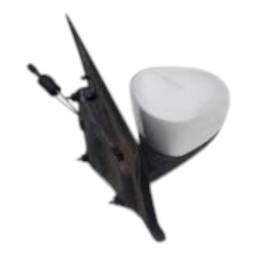 RETROVISOR ESQUERDO KA 2015 A 2021 MANUAL S/ PISCA