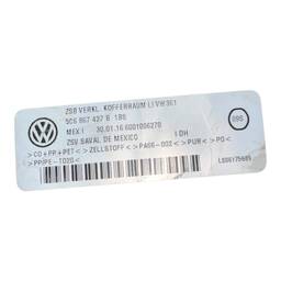 FORRO PORTA MALAS ESQUERDO JETTA 2010 A 2017 ORIGINAL 