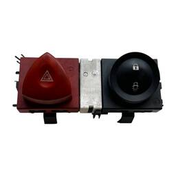 Botão Alerta Trava Renault Megane 2007 a 2011 8200407415