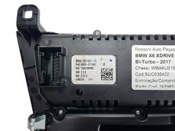 COMANDO AR CONDICIONADO RÁDIO BMW X6 2017 2018
