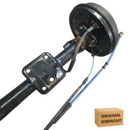 EIXO TRASEIRO COMPLETO ORIGINAL FIAT NOVA STRADA 2021 A 2025