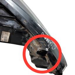 FAROL ESQUERDO HB20 2013 A 2019 MÁSCARA NEGRA