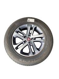 JOGO RODAS ARO 17 5 FUROS PNEUS FORZA HT 225/65 ORIGINA FIAT