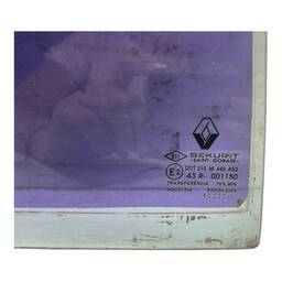 VIDRO PORTA TRASEIRA DIREITA (FIXO) CLIO 2000 A 2016