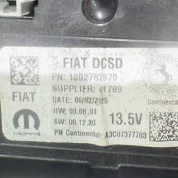 TELA MULTIMIDIA 10POL ORIGINAL FIAT PULSE FASTBACK 100278287
