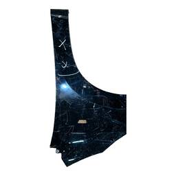 PARALAMA ESQUERDO SPIN 2012 A 2018 C/ FURO PISCA S/ MOLDURA 