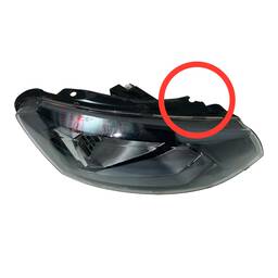 Farol Direito Gol Voyage G7 2017 2018 Friso negro 