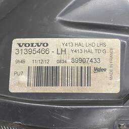 FAROL ESQUERDO VOLVO XC60 2009 A 2013