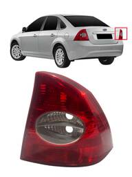 Lanterna Traseira Direita Focus Sedan 2009 2010 a 2013