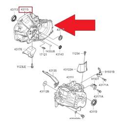 CAPA SECA CAIXA CAMBIO PICANTO 1.0 1.1 06 A 11 MANUAL