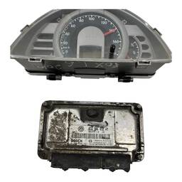 KIT MODULO INJEÇÃO FOX 03/11 1.6 FLEX 032 906 032 AM 