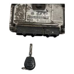 KIT MODULO INJEÇÃO FOX 03/11 1.6 FLEX 032 906 032 AM 