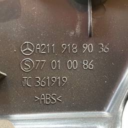 ACABAMENTO BANCO DIAN DIR MERCEDES CLASSE E W211 A2119189036